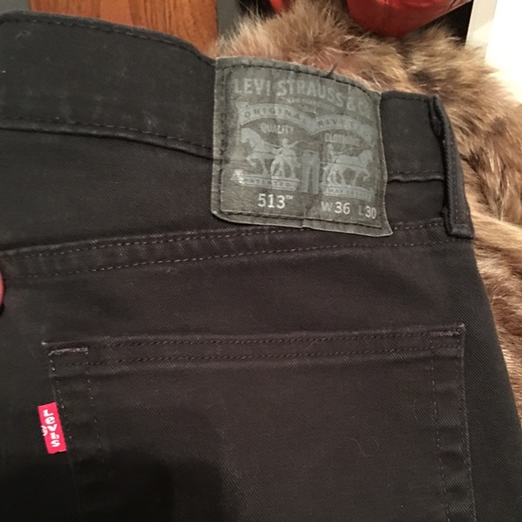 levi's 513 black